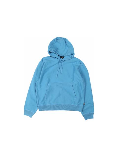 Stüssy Stussy Pigment Dyed Fleece Hoodie Blue