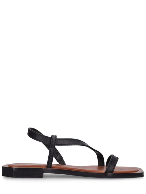 WALES BONNER Ghanese leather sandals