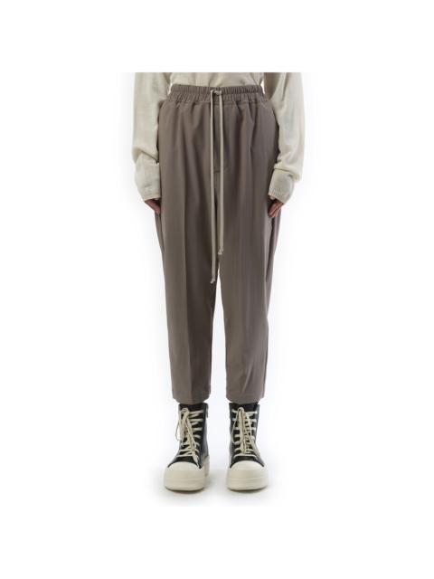 Rick Owens Drawstring Astaires Cropped in Dust