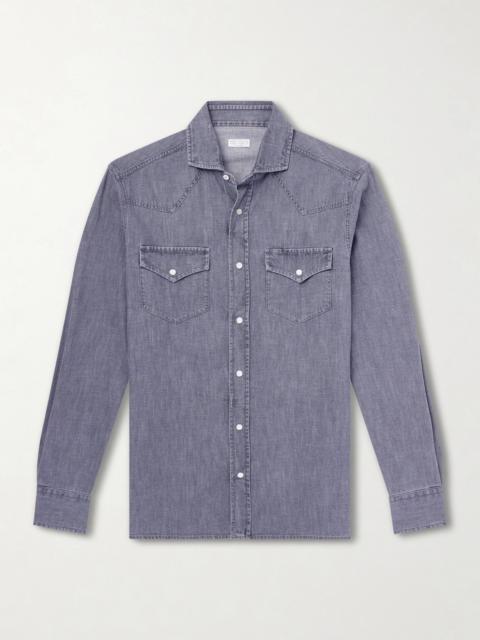 Brunello Cucinelli Denim Shirt