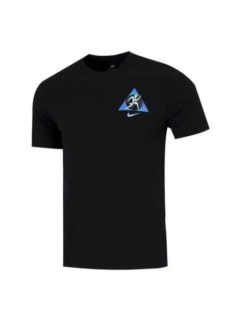 Nike Men's Nike Logo Printing Casual Short Sleeve Black T-Shirt DQ1070-010