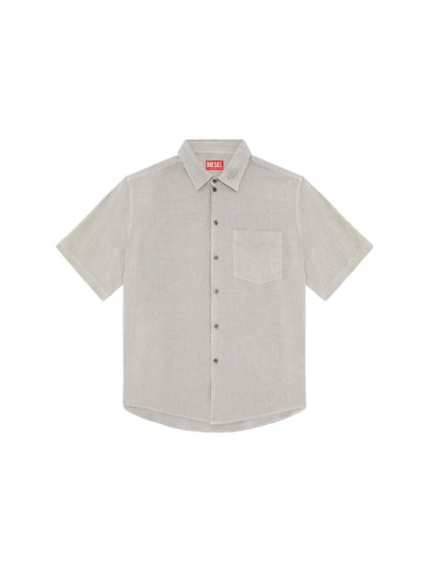 Diesel S-Emil linen shirt