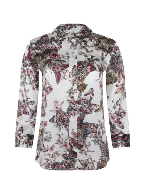 L'AGENCE Dani Silk Blouse