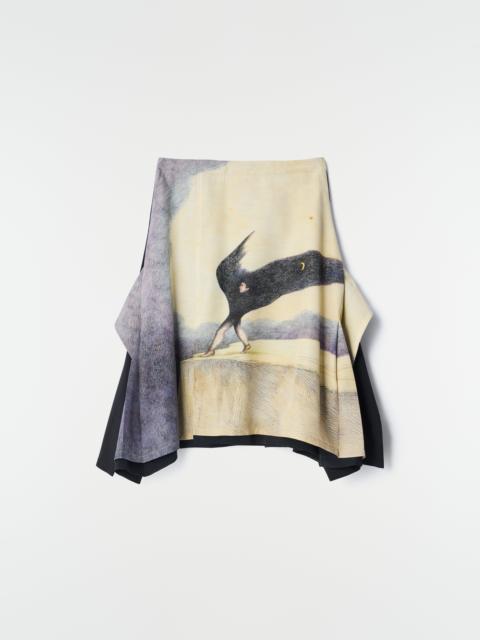 Lemaire LA NUIT QUI MARCHE SKIRT IN LA NUIT QUI MARCHE WOOL