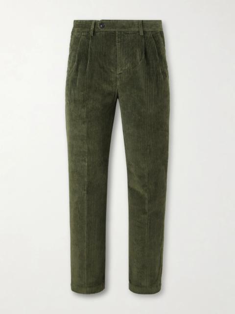 massimo alba Strallo02 Straight-Leg Cotton-Blend Corduroy Trousers