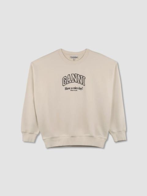 GANNI Felpa oversize