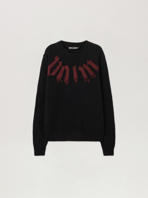 Palm Angels Big Neck Logo Sweater