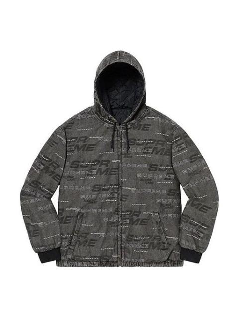 Supreme Supreme AOI Hooded Work Jacket 'Black' | goat