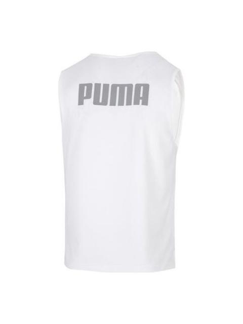 PUMA PUMA Uv Men Sleeveless Tank 'White' 671929-02
