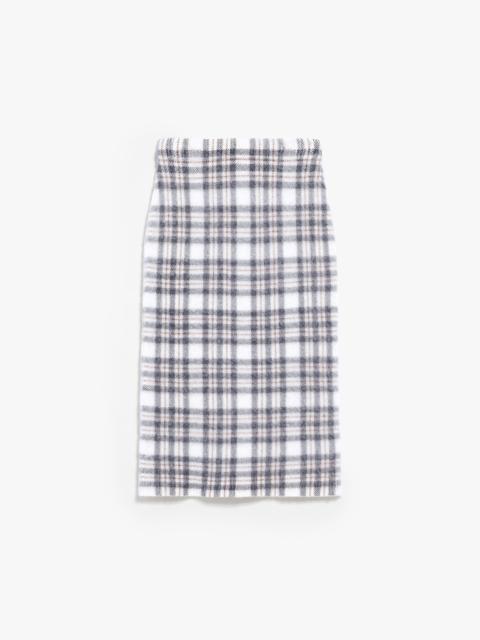 Max Mara BARD Alpaca blend-knit skirt