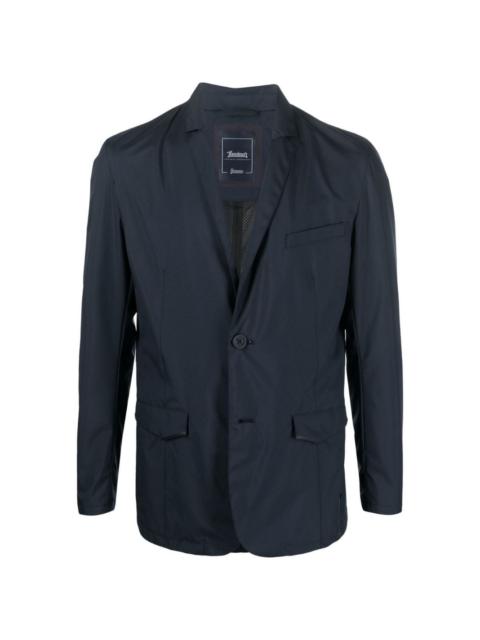 single-breasted fitted blazer