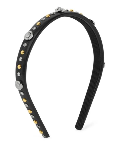 VERSACE Versace Medusa Head Studded Headband