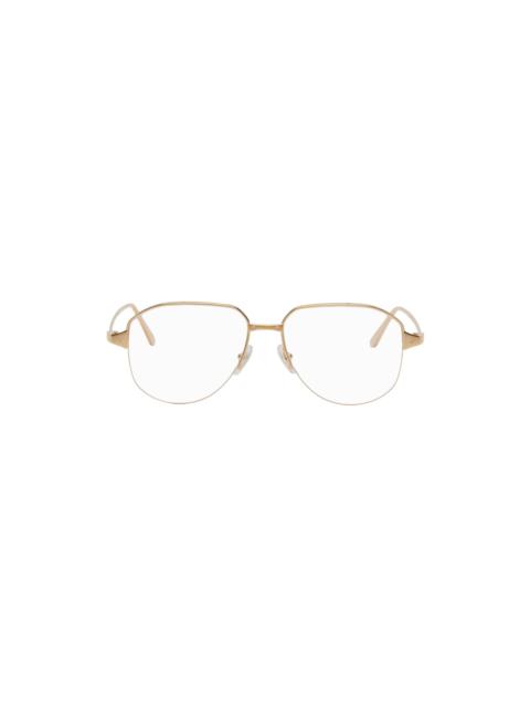 Cartier Gold Aviator Glasses