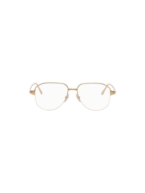 Cartier Gold Aviator Glasses