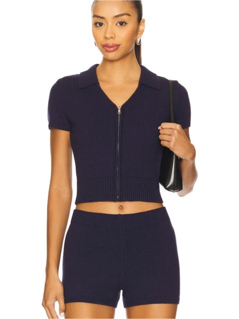 GUIZIO Calesia Zip Up Top