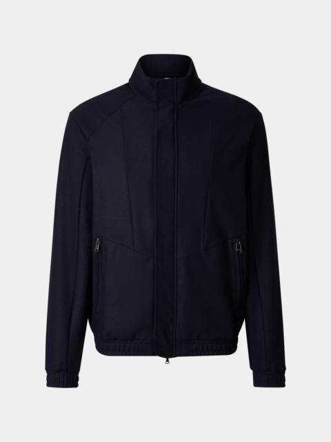 BOGNER Bradley Wool-Mix Blouson in Navy