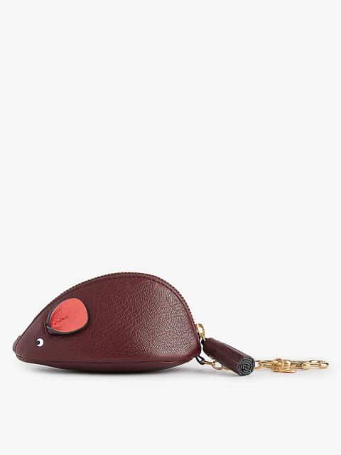 Mouse leather coin purse