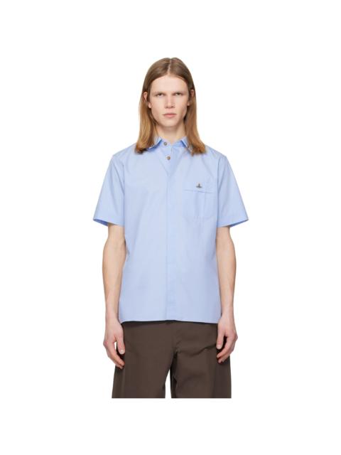 Vivienne Westwood Blue Classic Short Sleeve Shirt