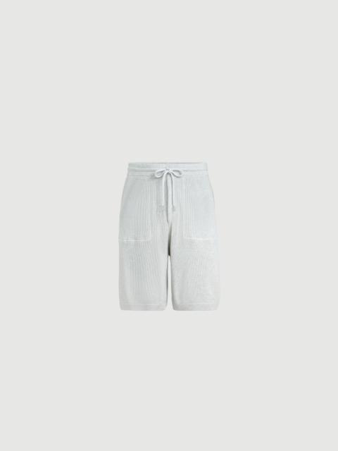 Brunello Cucinelli Cotton English rib knit Bermuda shorts
