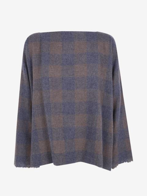 Daniela Gregis check-pattern cashmere sweater
