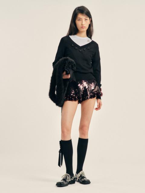 Simone Rocha Ruffle Frill Shorts