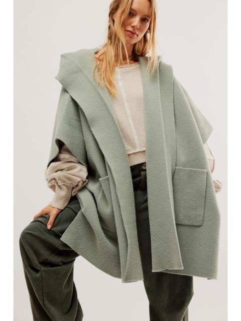 FREE PEOPLE All I Need Cozy Hooded Duster