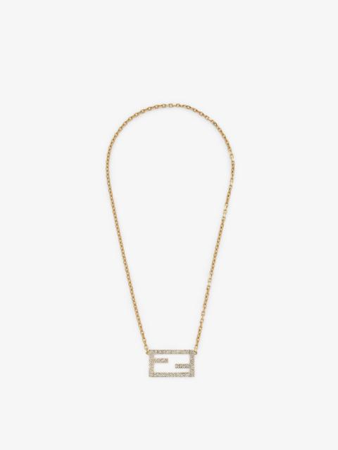 FENDI Gold-color necklace