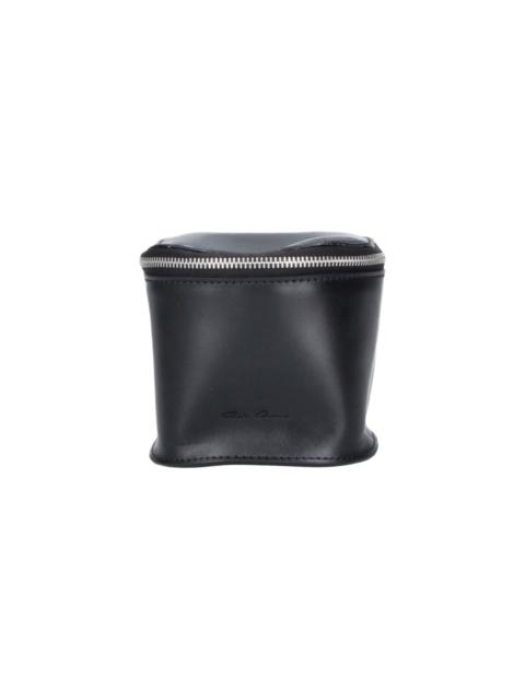 Rick Owens LEATHER ZIP POUCH