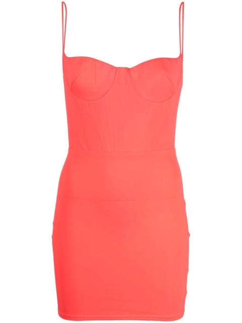 ALEX PERRY Deacon sweetheart neckline minidress