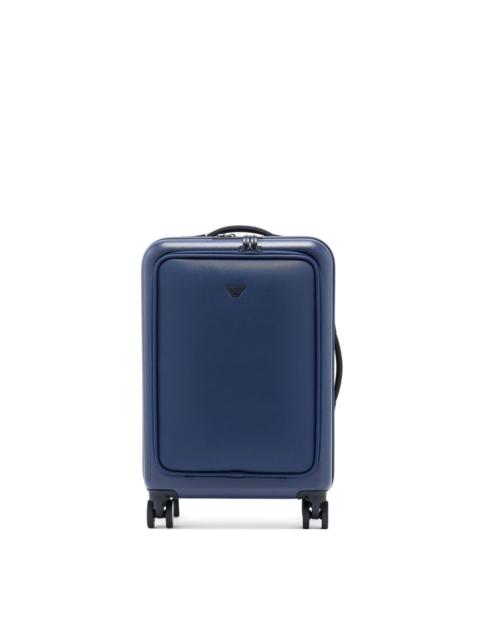 EMPORIO ARMANI logo-plaque suitcase