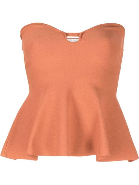 Stella McCartney knitted strapless top