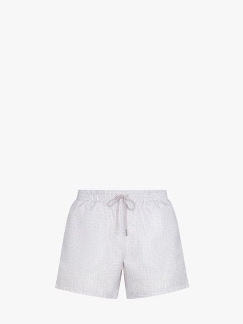 FENDI Lilac fabric shorts