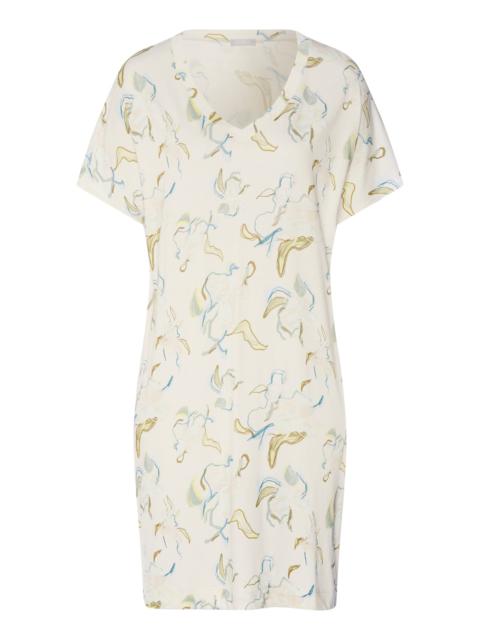 HANRO Sleep And Lounge V-Neck Cotton And TENCEL™ Nightgown