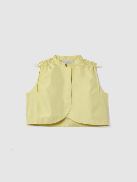 LIBEROWE MAYA CROPPED SILK SHIRT