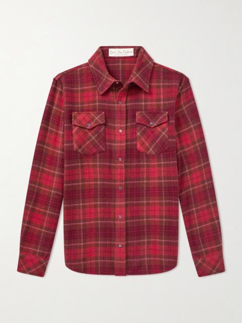 God’s True Cashmere Love Checked Cashmere Shirt