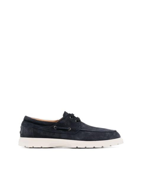 suede boat shoes
