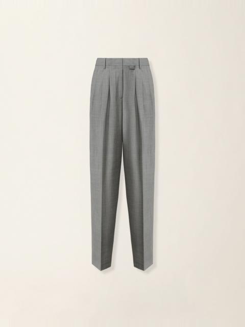 FABIANA FILIPPI Cool wool trousers with triple pleats