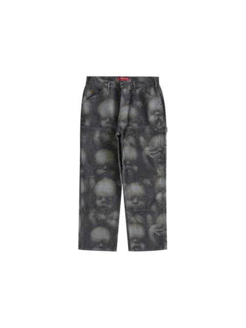 Supreme Supreme H.R. Giger Double Knee Jean Reverse Indigo