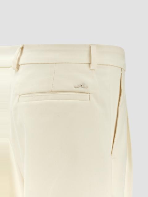 Paul & Shark WOOL AND COTTON TROUSERS WITH DOUBLE PLEATS