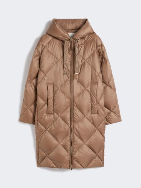 TREFE Down jacket in iridescent water-repellent fabric