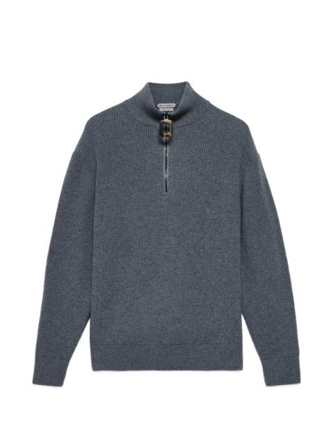 JW Anderson Jw Anderson Half-zip Sweater