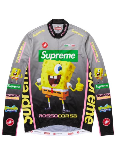 Supreme SpongeBob SquarePants Castelli® L/S Cycling Jersey "SS25 - Black" SU25384