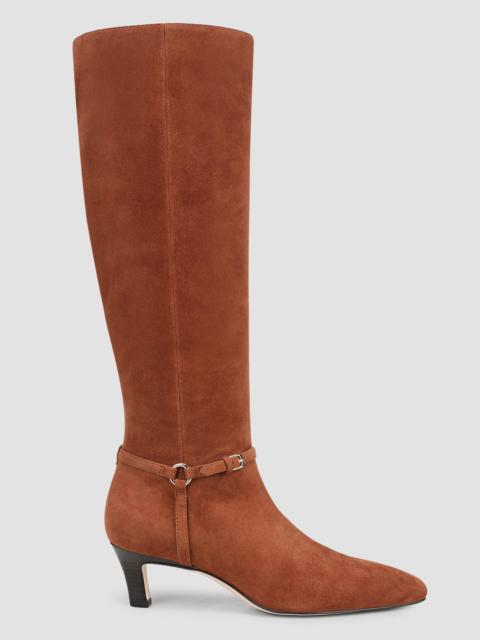 Favorite Daughter Women's Lila 75MM Suede Knee-High Boots - Gingerbread