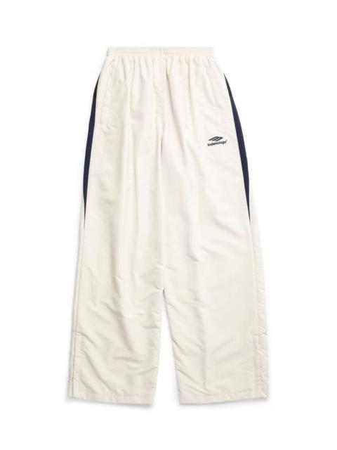 BALENCIAGA 3b Sports Icon Medium Fit Tracksuit Pants in White