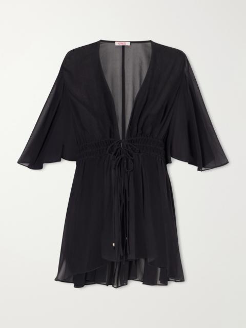 ERES Midnight Operette Shirred Muslin Blouse