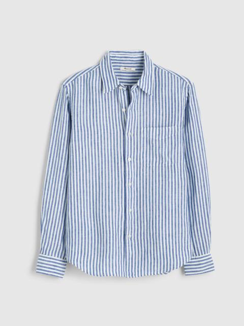 Madewell Button-Up Shirt in Linen