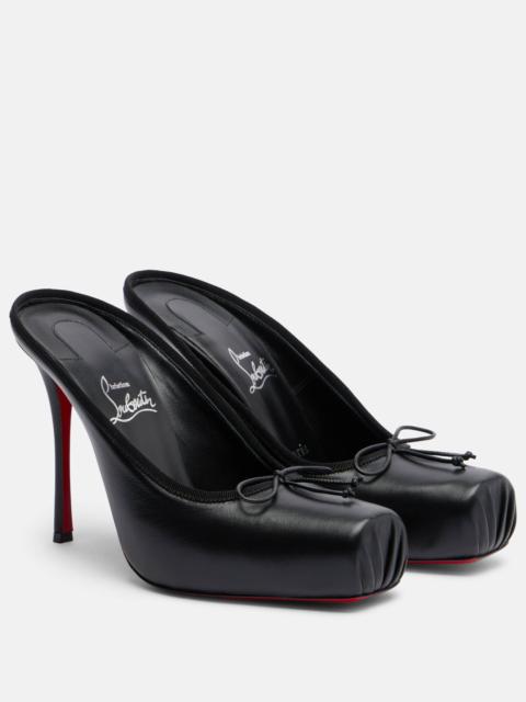 Christian Louboutin Cassia 100 leather mules