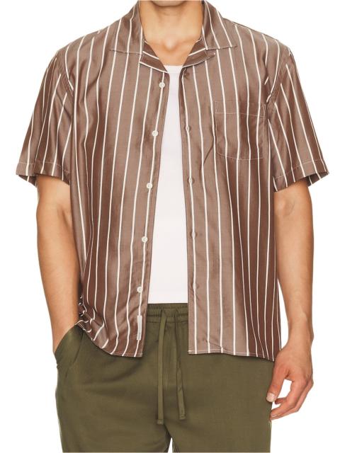 onia Tencel Convertible Vacation Shirt