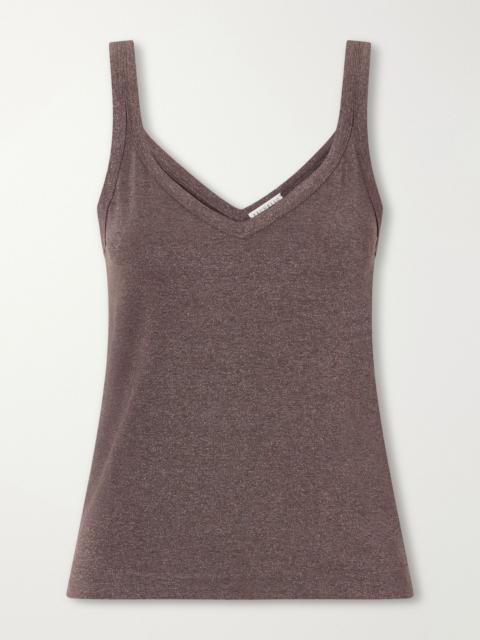 Brunello Cucinelli Knitted tank Brown