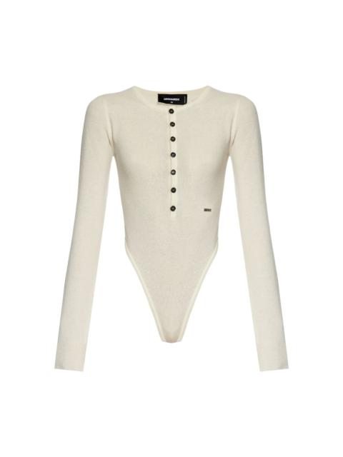 DSQUARED2 high-cut wool body